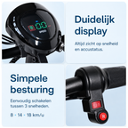 Metic Move opvouwbare scootmobiel met digitaal display en eenvoudige bediening