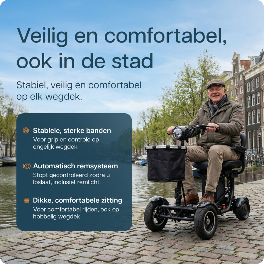 MQ5 Pro – Opvouwbare scootmobiel