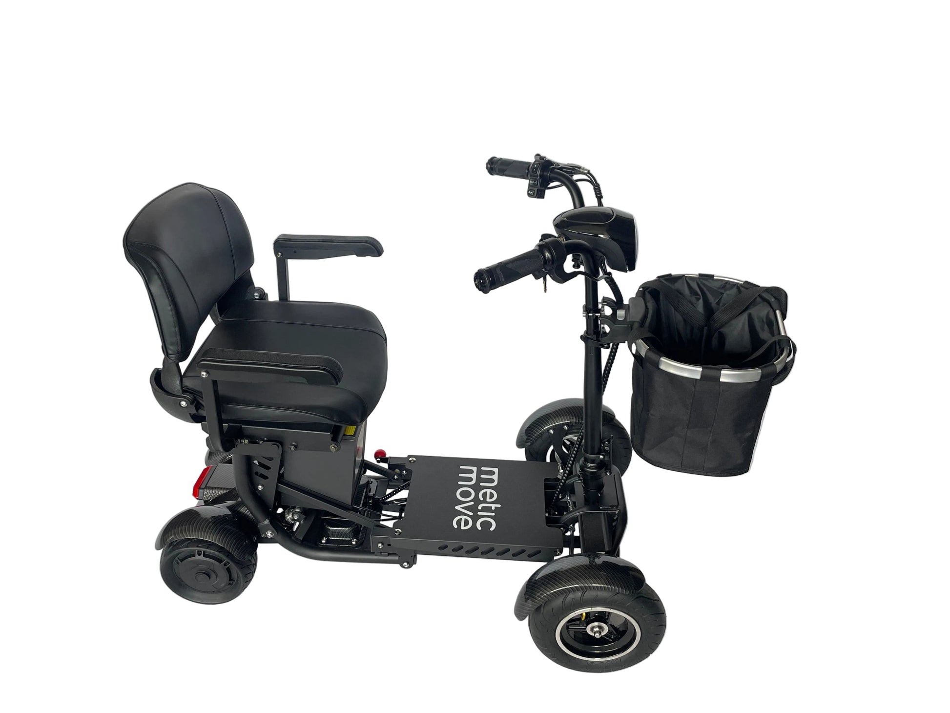 Metic Move MQ5 Pro scootmobiel stuur met voorste opbergmand